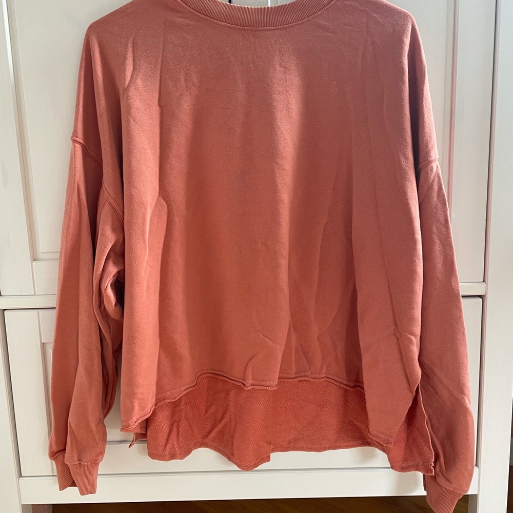Burnt Orange Colsie Crewneck